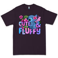 Plum cute and fluffy stitch Premium Tee - Zillion Design Studio