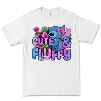 White cute and fluffy stitch Premium Tee - Zillion Design Studio