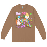 Toasted Coconut easter hoppy bunny Long Sleeve Tee - MaliasSmallBusiness
