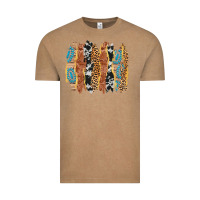 Vintage Coffee western brushstrokes Vintage Tee - AdoDesignShop