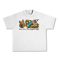 Lunar Rock peace love longhorn heifer Urban Heavy Tee - LillyAllenDesigns