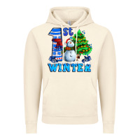 Vintage Artic first winter with snowman Vintage Hoodie - AdoDesignShop