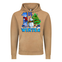Vintage Camel first winter with snowman Vintage Hoodie - AdoDesignShop