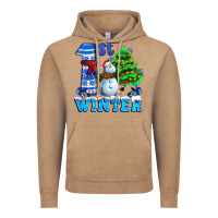 Vintage Coffee first winter with snowman Vintage Hoodie - AdoDesignShop