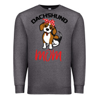 Charcoal Heather Dachshund Mom Premium Sweatshirt - Bettercallsaul