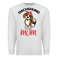 Oatmeal Heather Dachshund Mom Premium Sweatshirt - Bettercallsaul