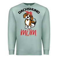 Seafoam Dachshund Mom Premium Sweatshirt - Bettercallsaul