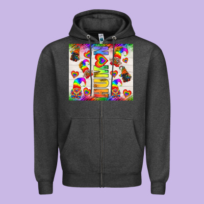 Western Human Lgbtq+ Tumbler Zipper Hoodie Designed By Bundleandbundleshop