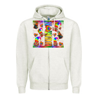 Oatmeal Heather Western Human LGBTQ+ Tumbler Zipper Hoodie - BundleAndBundleShop