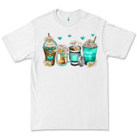 White daisy coffee cups Premium Tee - Zillion Design Studio