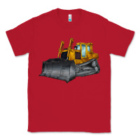 Red Bulldozer Classic Tee - LillyAllenDesigns