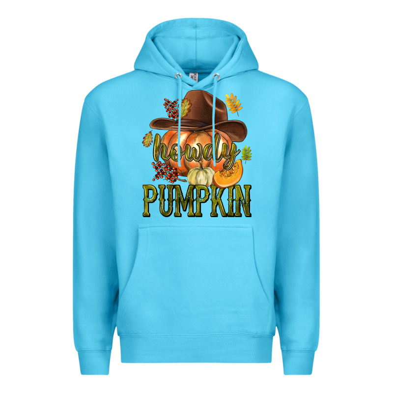 Howdy Pumpkin Premium Hoodie by texasbilliewilder | Teevron