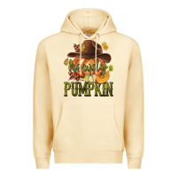 Pina Colada Howdy Pumpkin Premium Hoodie - texasbilliewilder