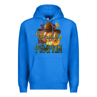 True Royal Howdy Pumpkin Premium Hoodie - texasbilliewilder
