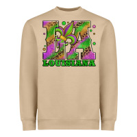 Mushroom mardi gras louisiana fleur de lis Heavyweight Sweatshirt - Jasminsmagicworld