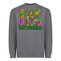 Storm mardi gras louisiana fleur de lis Heavyweight Sweatshirt - Jasminsmagicworld