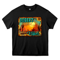 Black desert vibes background Heavy Core Tee - RanaPortraitStore