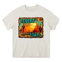 Cream desert vibes background Heavy Core Tee - RanaPortraitStore