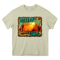 Desert Vibes Background Heavy Core Tee | Teevron