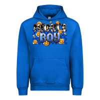Cobalt mama's boy olivia Urban Hoodie - OliviaCreatesArt