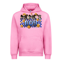 Fuchsia Pink mama's boy olivia Urban Hoodie - OliviaCreatesArt