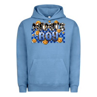 Pigment Pebble Blue mama's boy olivia Urban Hoodie - OliviaCreatesArt