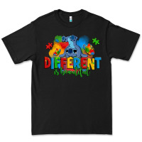 Black different is beautiful autism stitch Premium Tee - Zillion Design Studio