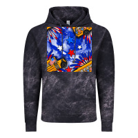Cloud Black 4th of july school bus seamless pattern Vintage Hoodie - BundleAndBundleShop
