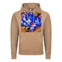 Vintage Coffee 4th of july school bus seamless pattern Vintage Hoodie - BundleAndBundleShop