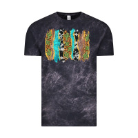 Cloud Black western brushstrokes Vintage Tee - AdoDesignShop