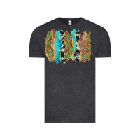 Vintage Black western brushstrokes Vintage Tee - AdoDesignShop