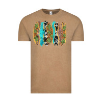 Vintage Coffee western brushstrokes Vintage Tee - AdoDesignShop