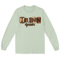 Matcha melanin queen Long Sleeve Tee - MaliasSmallBusiness