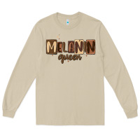 Mushroom melanin queen Long Sleeve Tee - MaliasSmallBusiness