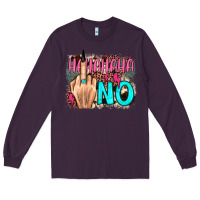 Plum hahahaha no leopard cowhide Long Sleeve Tee - JahusDesignShop