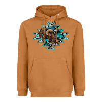 Meerkat western cowboy Heavyweight Hoodie - RanaPortraitStore