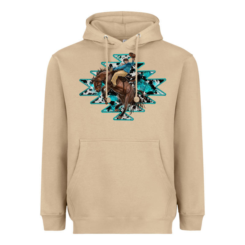 Western Cowboy Heavyweight Hoodie by RanaPortraitStore | Teevron