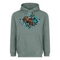 Sage western cowboy Heavyweight Hoodie - RanaPortraitStore