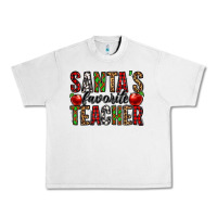 Lunar Rock santa's favorite teacher Urban Heavy Tee - Jasminsmagicworld