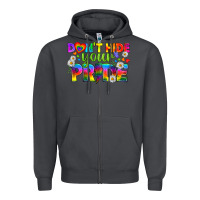 Smoke LGBTQ+ Don't Hide Your Pride Zipper Hoodie - BundleAndBundleShop