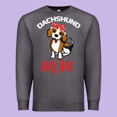 Dachshund Mom Premium Sweatshirt Designed By Bettercallsaul