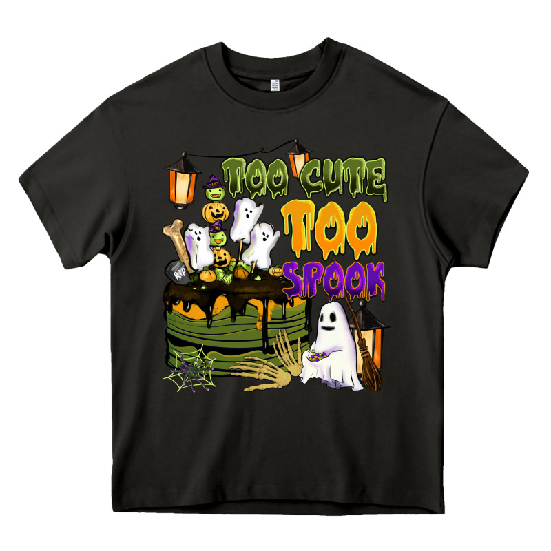 Too Cute Too Spook Heavy Core Tee by BarkalooDesign | Teevron
