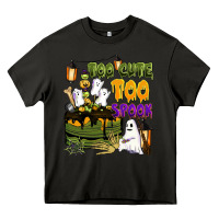 Asphalt too cute too spook Heavy Core Tee - BarkalooDesign
