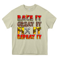 Mossy race it great it fix it repeat it Heavy Core Tee - Zillion Design Studio