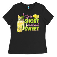 Black life is  make it sweet Ladies Tee - texasbilliewilder