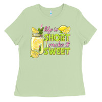 Matcha life is  make it sweet Ladies Tee - texasbilliewilder