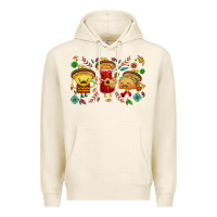 Tofu Mexican taco nacho and souce Premium Hoodie - NancyCooperArtShop