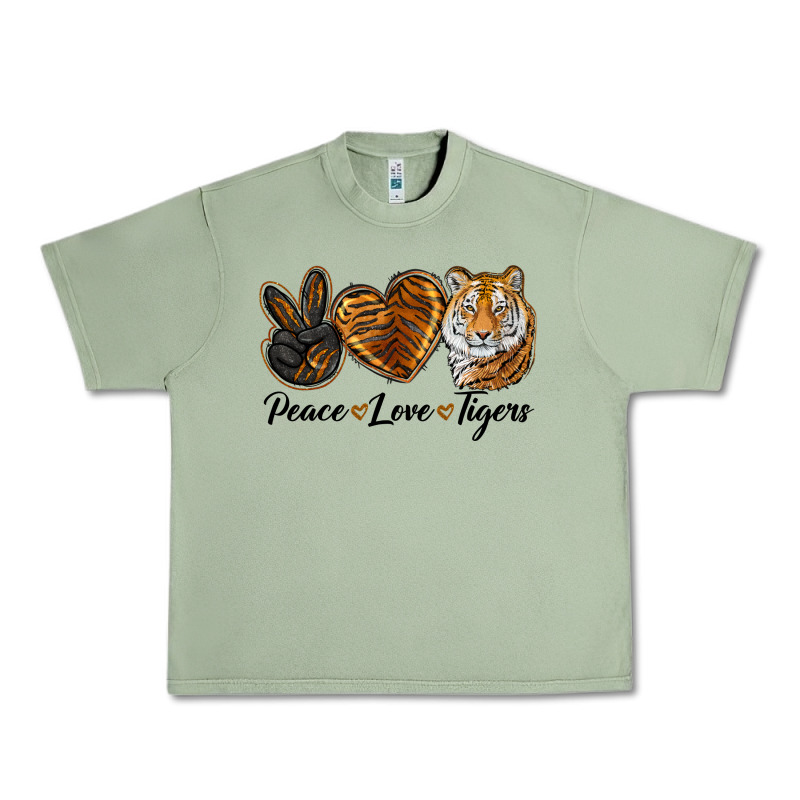 Peace Love Tigers Urban Heavy Tee by LillyAllenDesigns | Teevron