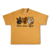 Peanut Butter Peace Love Tigers Urban Heavy Tee - LillyAllenDesigns