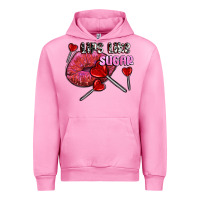 Fuchsia Pink lips like sugar olivia Urban Hoodie - OliviaCreatesArt